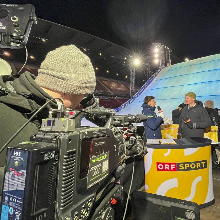 Big Air Klagenfurt Presenterposition